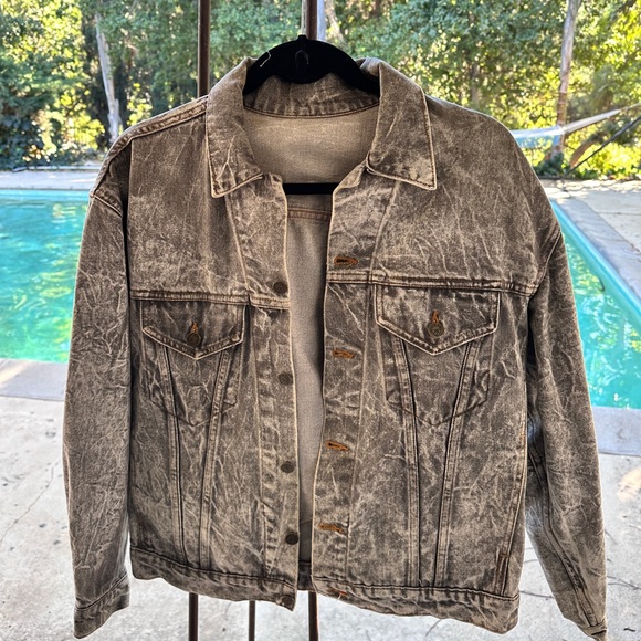 Rare | Vintage | Guess | Denim Jacket | Acid Wash - Picture 4 of 4